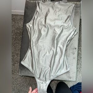 SKIMS High Neck Metallic Bodysuit